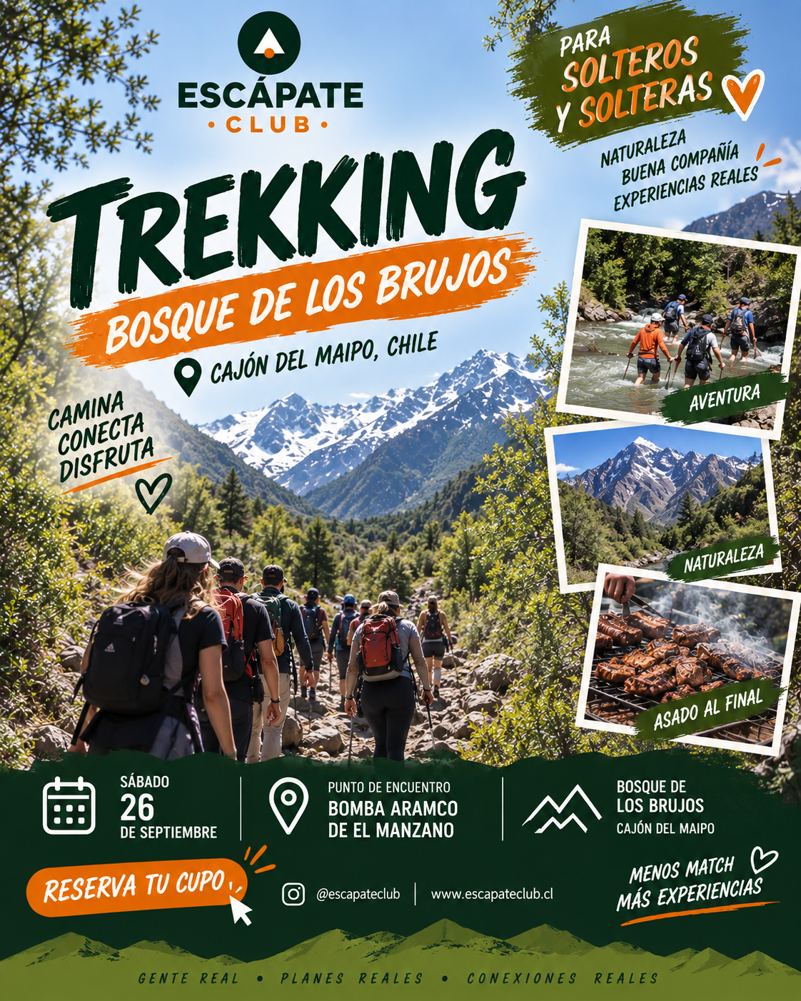 Trekking Bosques Los Brujos  26 de septiembre